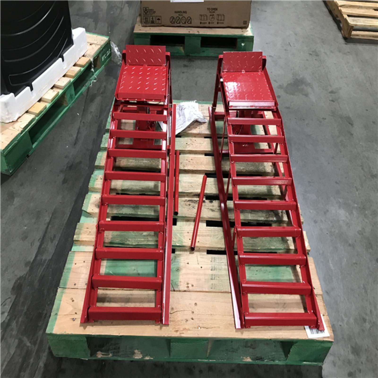 CALIFORNIA AS-IS HYDRAULIC RAMP LIFTS-red