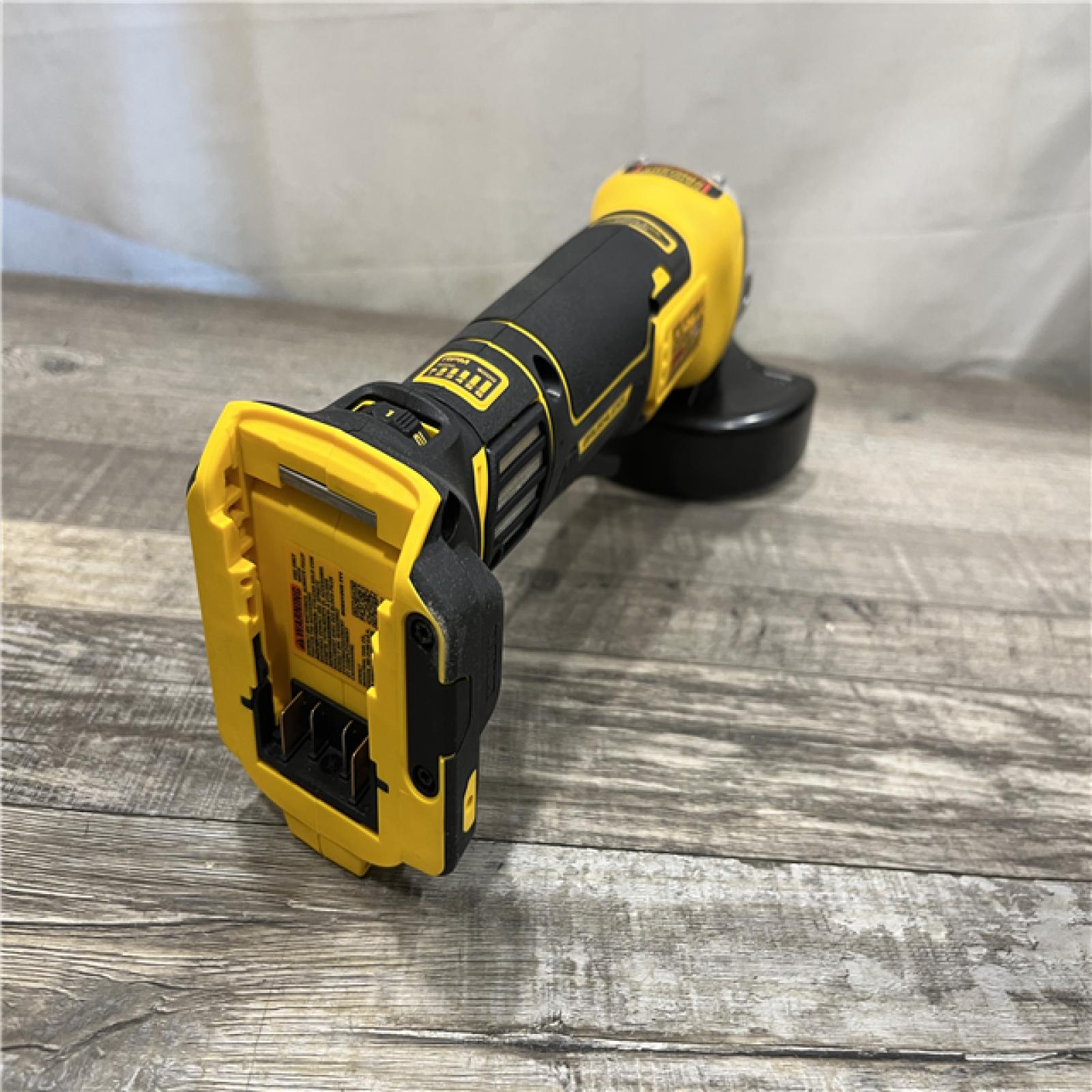 AS-IS DEWALT 20V XR Cordless 4-1/2. in. to 5 in. Variable Speed Angle Grinder (Tool Only)