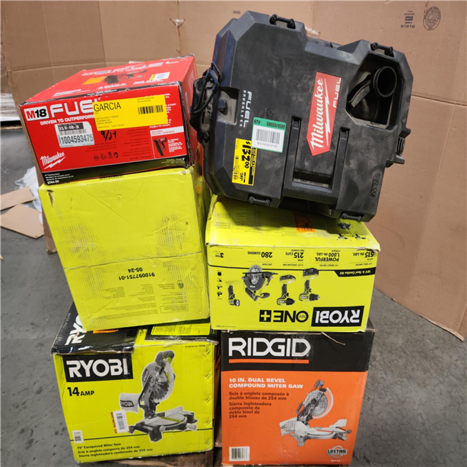 CALIFORNIA AS-IS TOOL PALLET