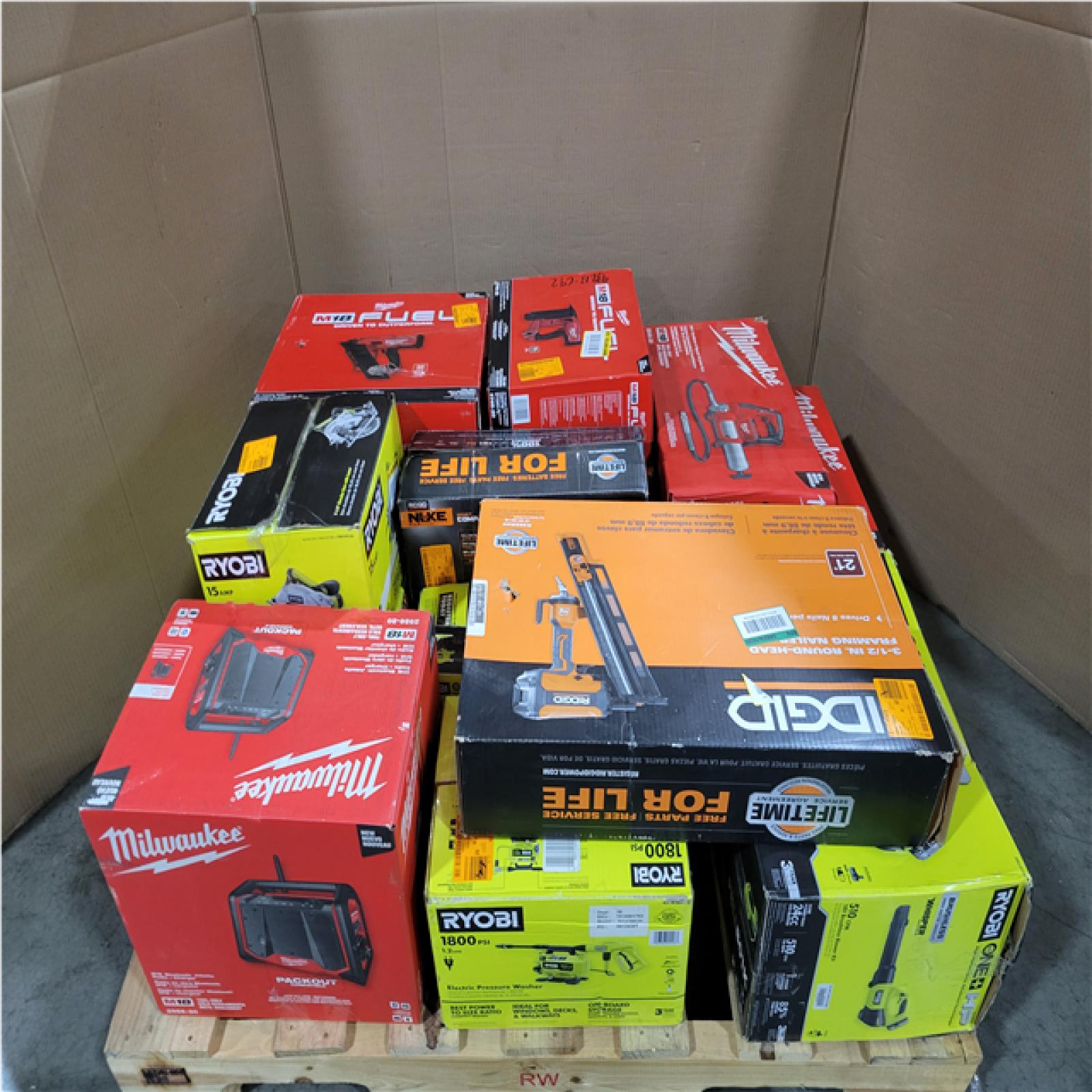 CALIFORNIA AS-IS TOOL PALLET