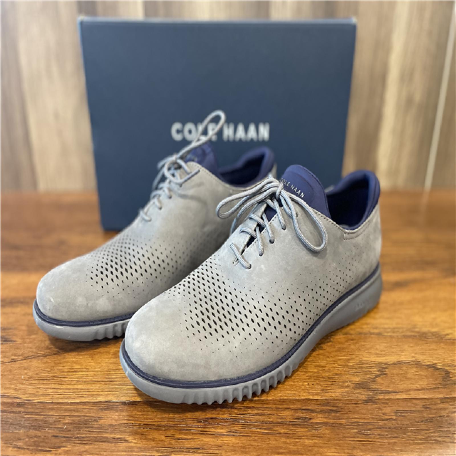 NEW! Cole Haan 2.Zerogrand Laser Wing Tip Oxford Lined (Tornado Nubuck/Pavement) SZ 10