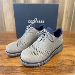 NEW! Cole Haan 2.Zerogrand Laser Wing Tip Oxford Lined (Tornado Nubuck/Pavement) SZ 10