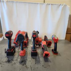 AS-IS- Milwaukee 18-Volt Lithium-Ion Cordless (9-Tool) Combo Kit
