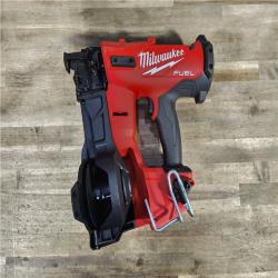 HOUSTON LOCATION - AS-IS Milwaukee M18 FUEL Coil Roofing Nailer (TOOL ONLY)