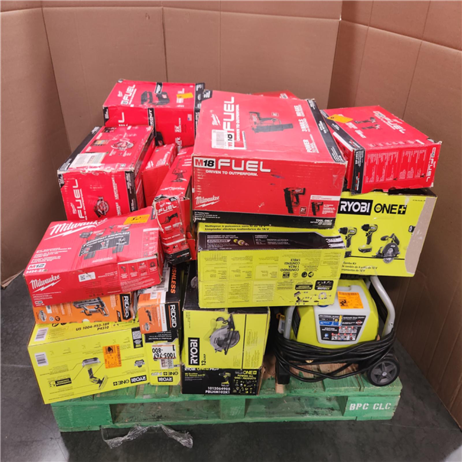 CALIFORNIA AS-IS TOOL PALLET