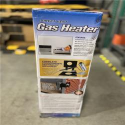 DALLAS LOCATION -Comfort Glow Direct Vent NATURAL Gas Wall Heater/Furnace with Thermostat 25,000 BTU. Professional Vent Kit