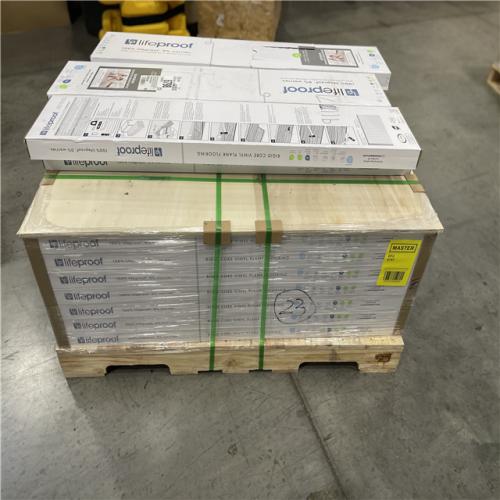 DALLAS LOCATION - LIFEPROOF Fresh Oak 6 MIL x 8.7 in. W x 48 in. L Click Lock Waterproof Luxury Vinyl Plank Flooring (20.1 sqft/case) PALLET-(34 CASES)