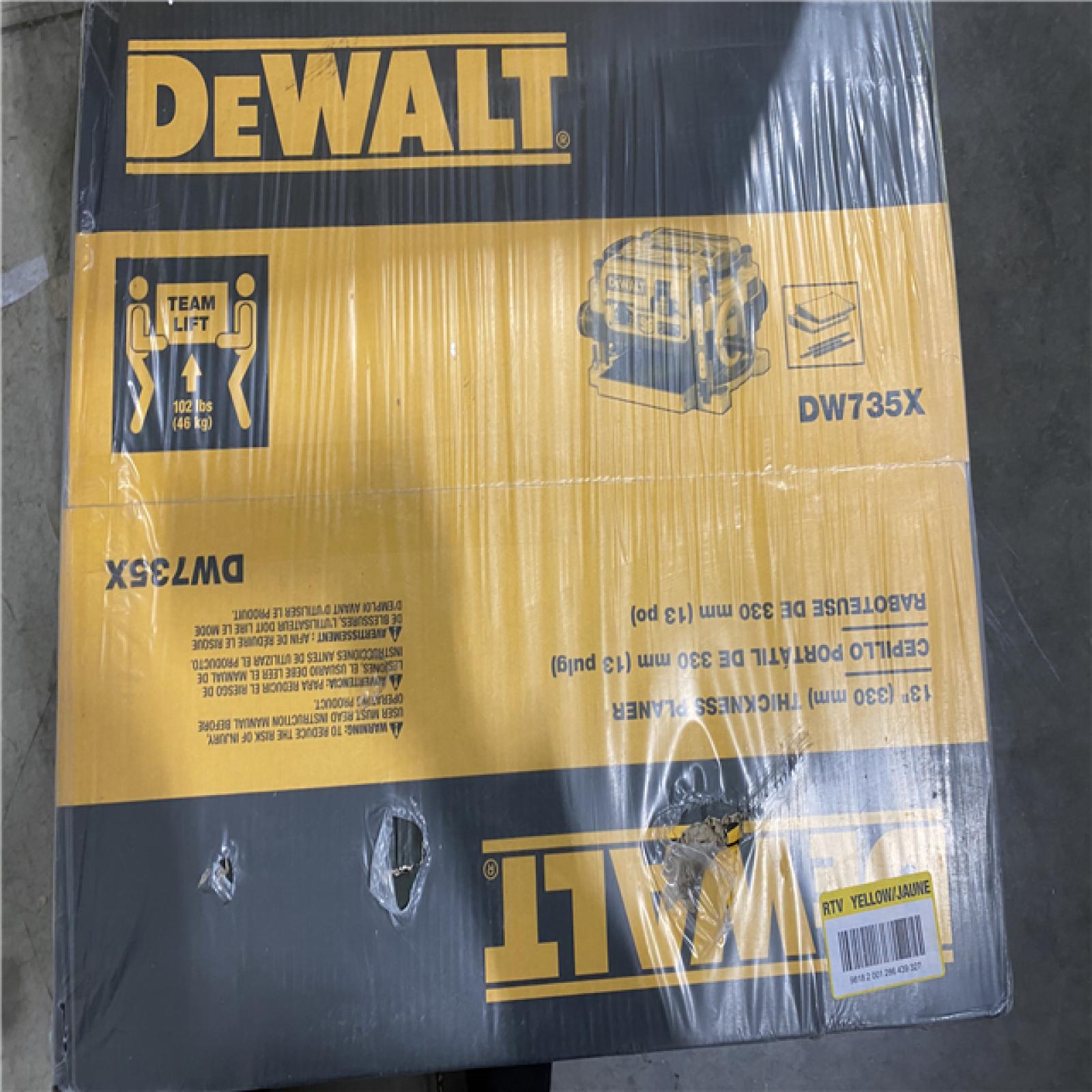 NEW- 15 Amp Corded 13 in. Heavy-Duty 2-Speed Bench Planer