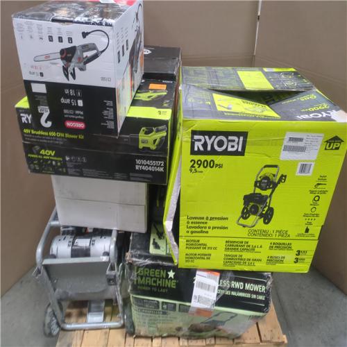 CALIFORNIA AS-IS OUTDOOR POWER EQUIPMENT