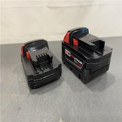 AS-IS - Milwaukee M18 18-Volt Lithium-Ion Starter Kit with One 5.0 Ah and One 2.0 Ah Battery and Charger