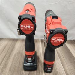 AS-IS- Milwaukee 12V Brushless Hammer Drill and Impact Driver Combo Kit