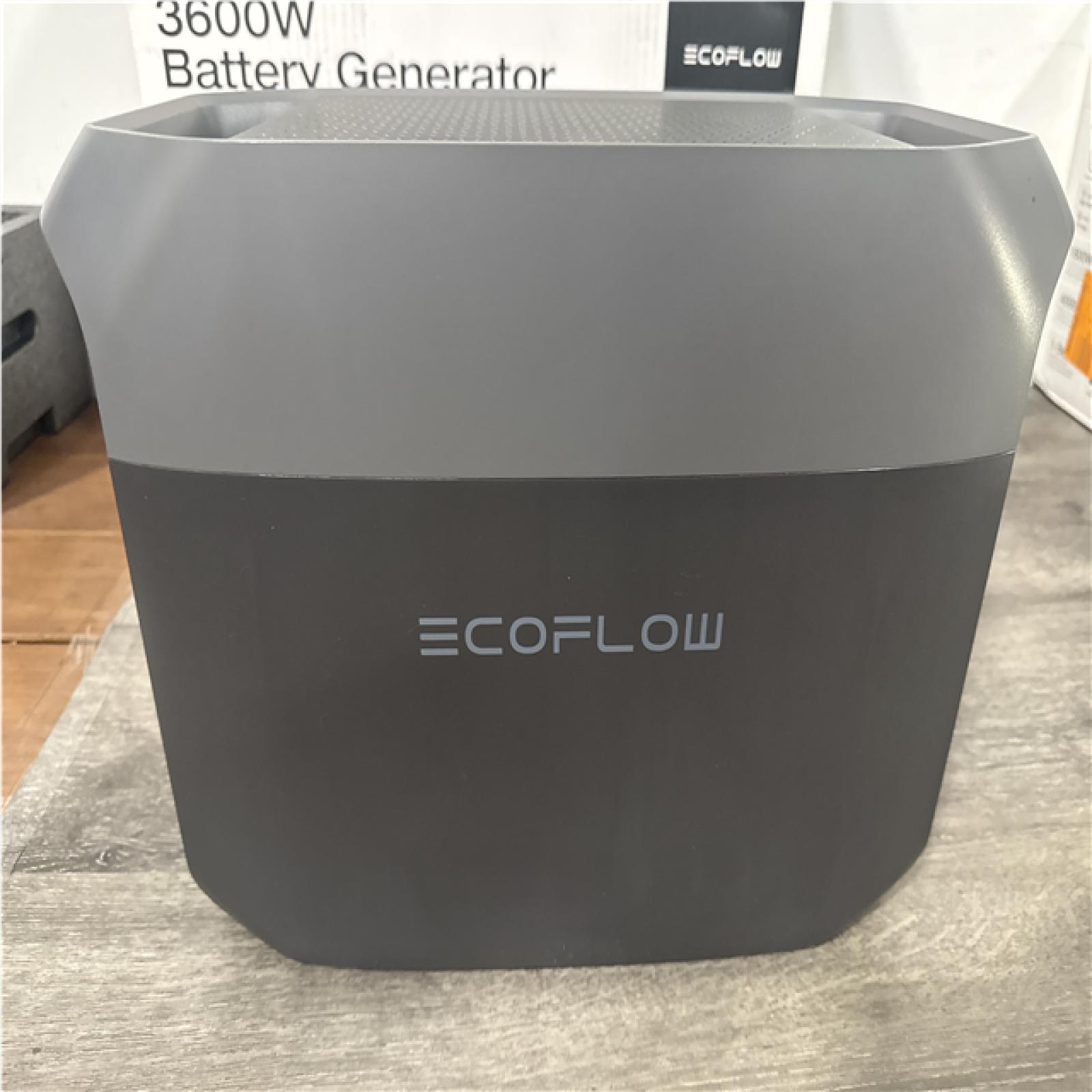 CALIFORNIA AS IS ECOFLOW DELTA 3 BATTERY GENERATOR