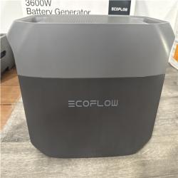 CALIFORNIA AS IS ECOFLOW DELTA 3 BATTERY GENERATOR