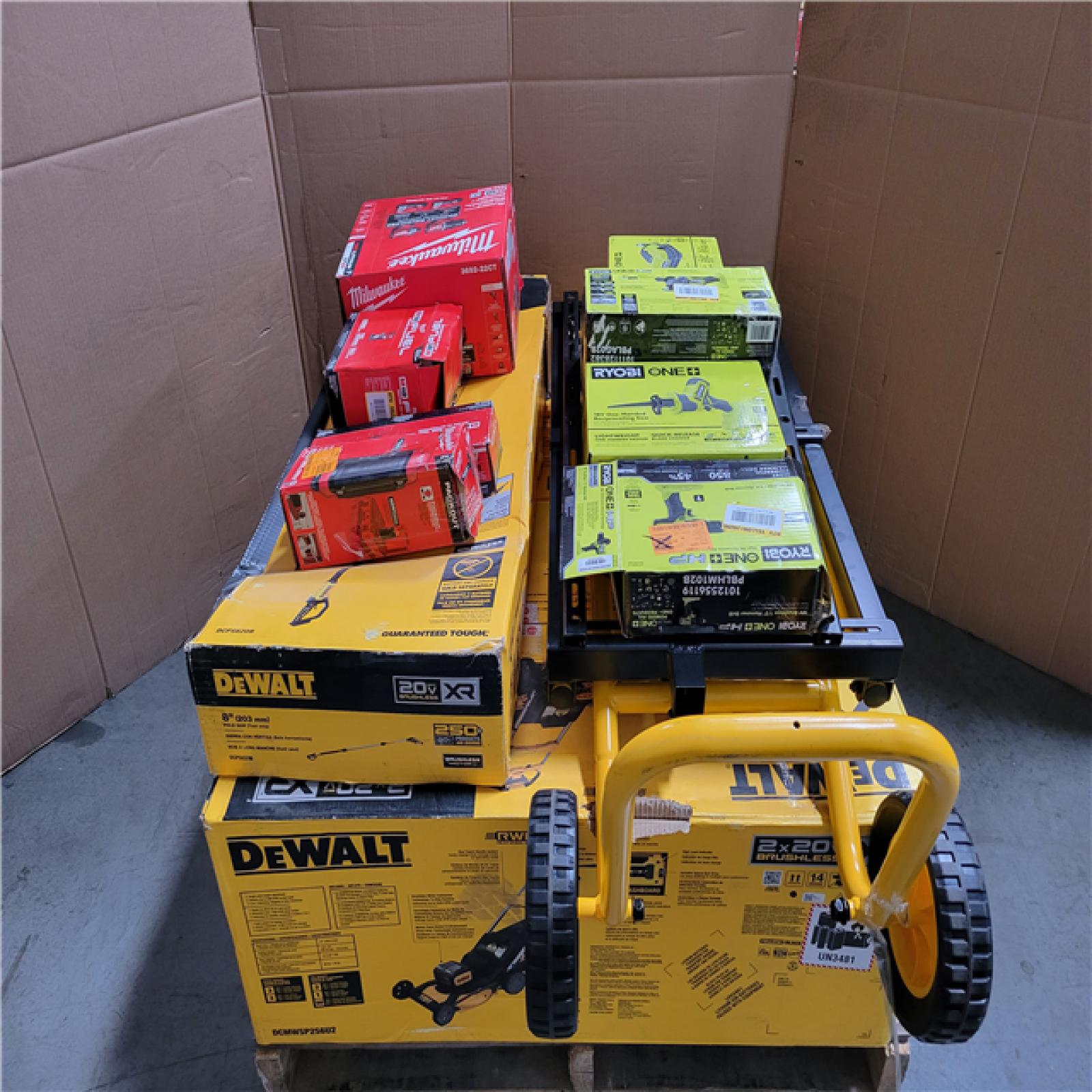 CALIFORNIA AS-IS TOOL PALLET