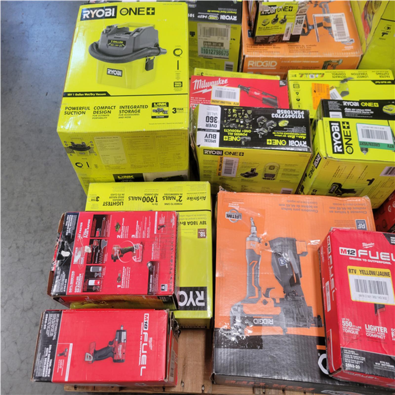 CALIFORNIA AS-IS TOOL PALLET
