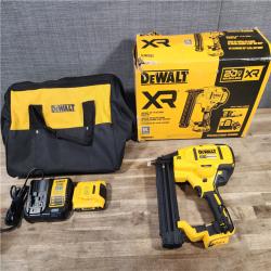 HOUSTON LOCATION - AS-IS DEWALT 20V MAX XR 18 Gauge Brad Nailer Kit