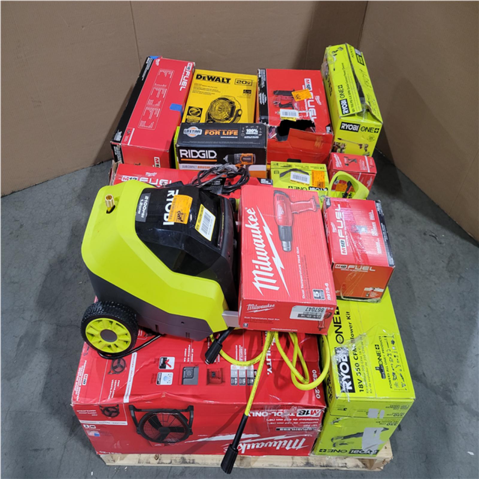 CALIFORNIA AS-IS TOOL PALLET