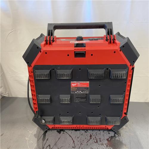 AS-IS - Milwaukee M18 Lithium-Ion Cordless PACKOUT Radio/Speaker with Built-In Charger