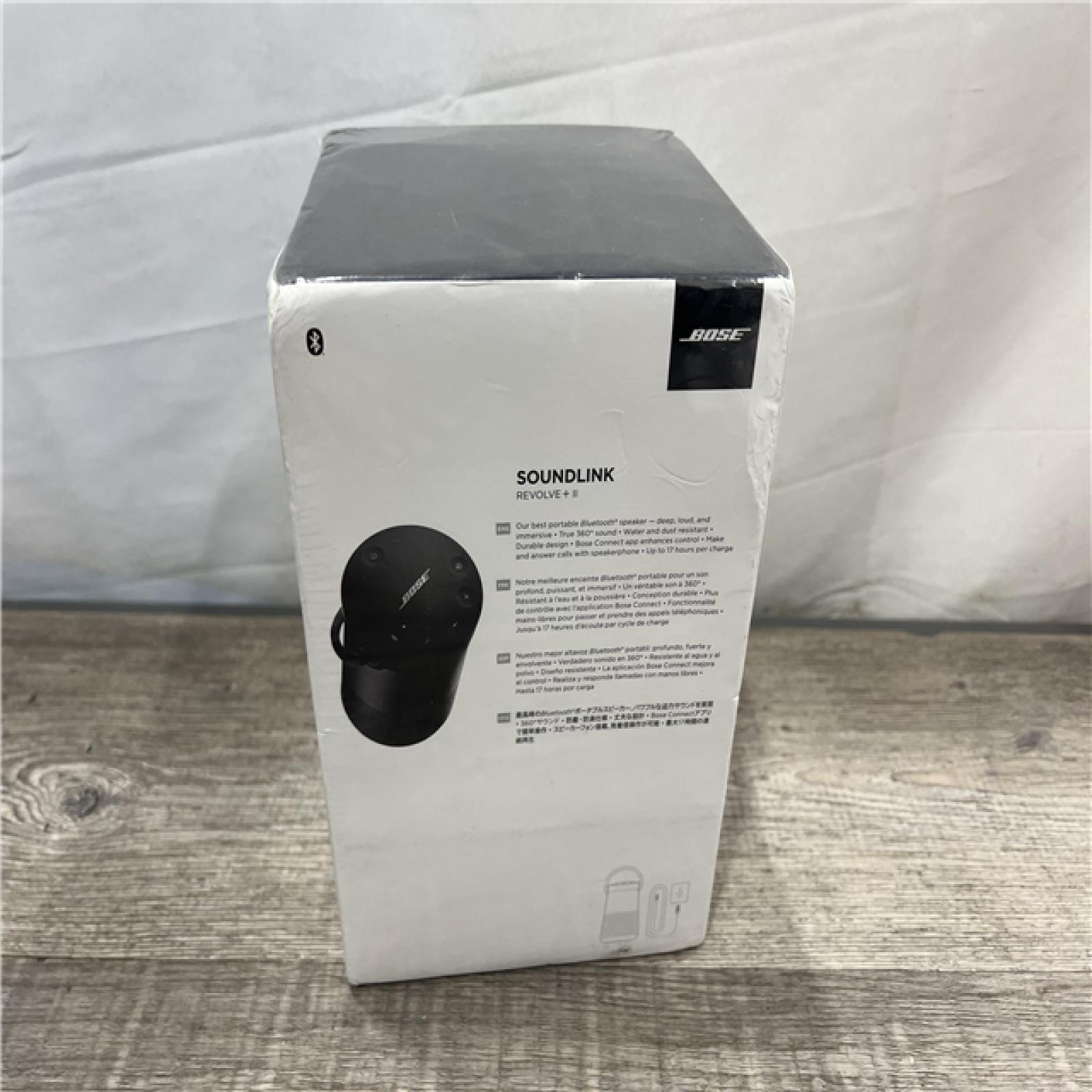 NEW Bose SoundLink Revolve Plus II Bluetooth Speaker Black
