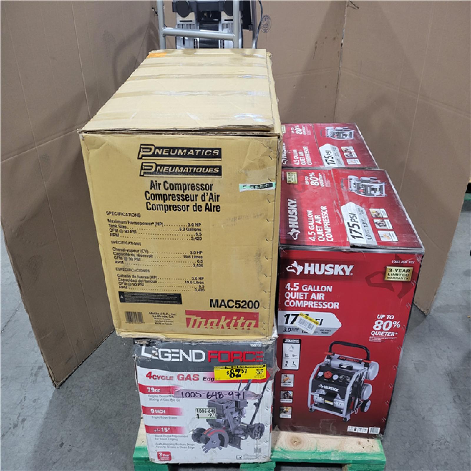 CALIFORNIA AS-IS OUTDOOR POWER EQUIPMENT
