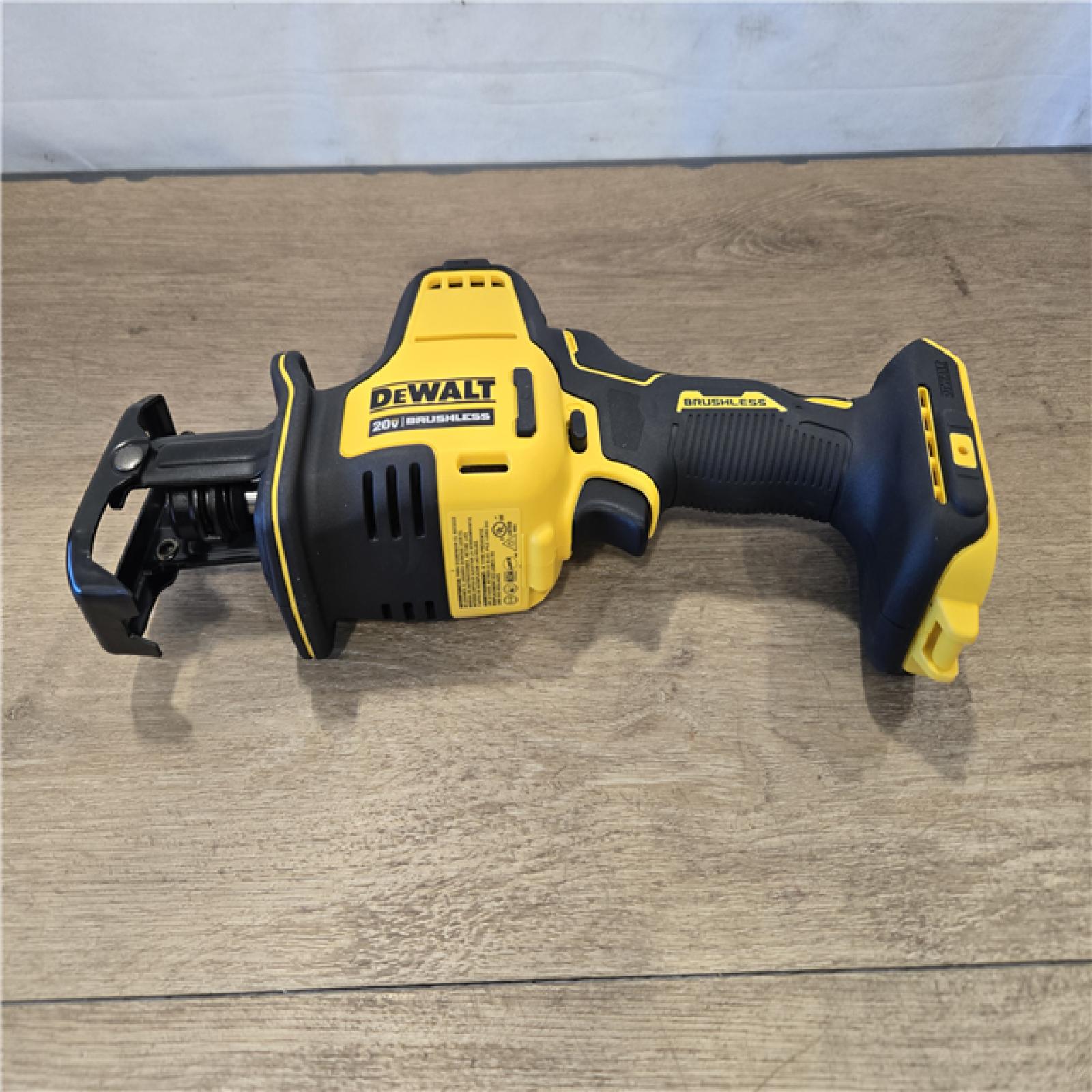 AS-IS DEWALT ATOMIC 20V MAX Cordless Compact Reciprocating Saw (Tool Only)