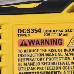 AS-IS DeWalt DCS354D1 20V Cordless Oscillating Multi-Tool Kit