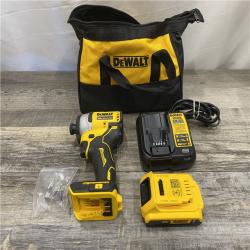 AS-IS DEWALT Atomic 20V Max Lithium-Ion Brushless Cordless Compact 1/4 in. Impact Driver Kit