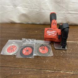 AS-IS Milwaukee M12 FUEL 12V Lithium-Ion Brushless Cordless 3 in. Cut Off Saw (Tool-Only)