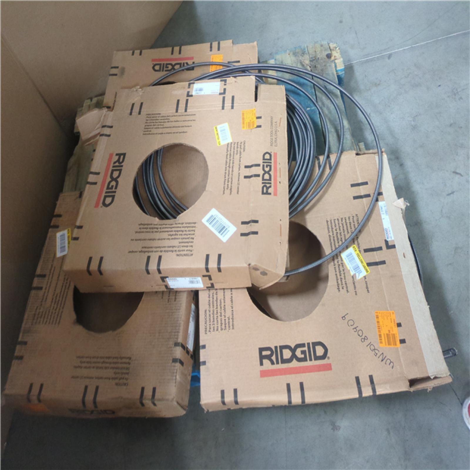 California AS-IS Ridgid  4- Cable C32 3/8* 75'