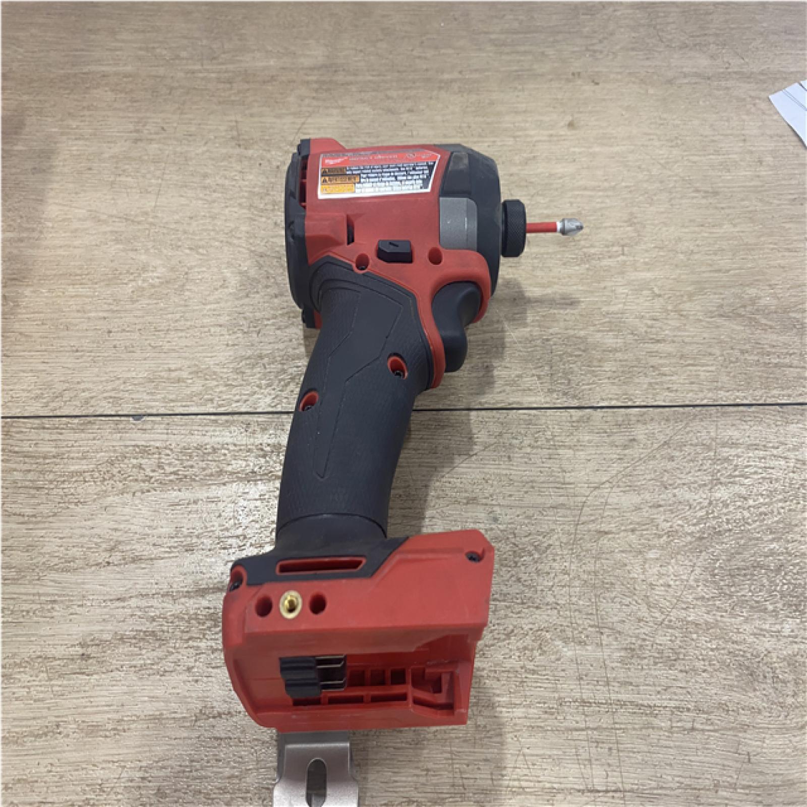 AS-IS Milwaukee FUEL 18V Lithium-Ion Brushless Cordless 1/4 in. Hex Impact Driver (Tool-Only)