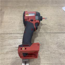AS-IS Milwaukee FUEL 18V Lithium-Ion Brushless Cordless 1/4 in. Hex Impact Driver (Tool-Only)