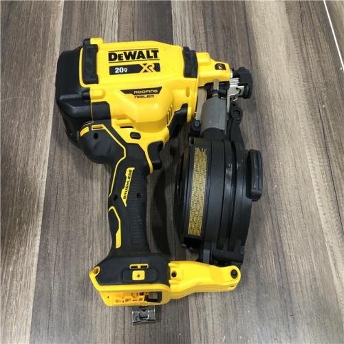 AS-IS DEWALT 20V MAX 15-Degree Electric Cordless Roofing Nailer (Tool Only)