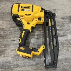 AS-IS DEWALT 20V MAX XR 16-Gauge Lithium-Ion Cordless Finish Nailer (Tool Only)