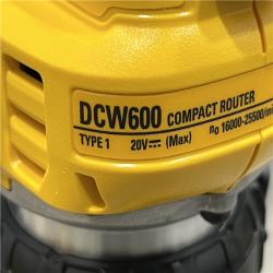 AS-IS DEWALT 20V MAX XR Cordless Brushless Fixed Base Compact Router (Tool Only)