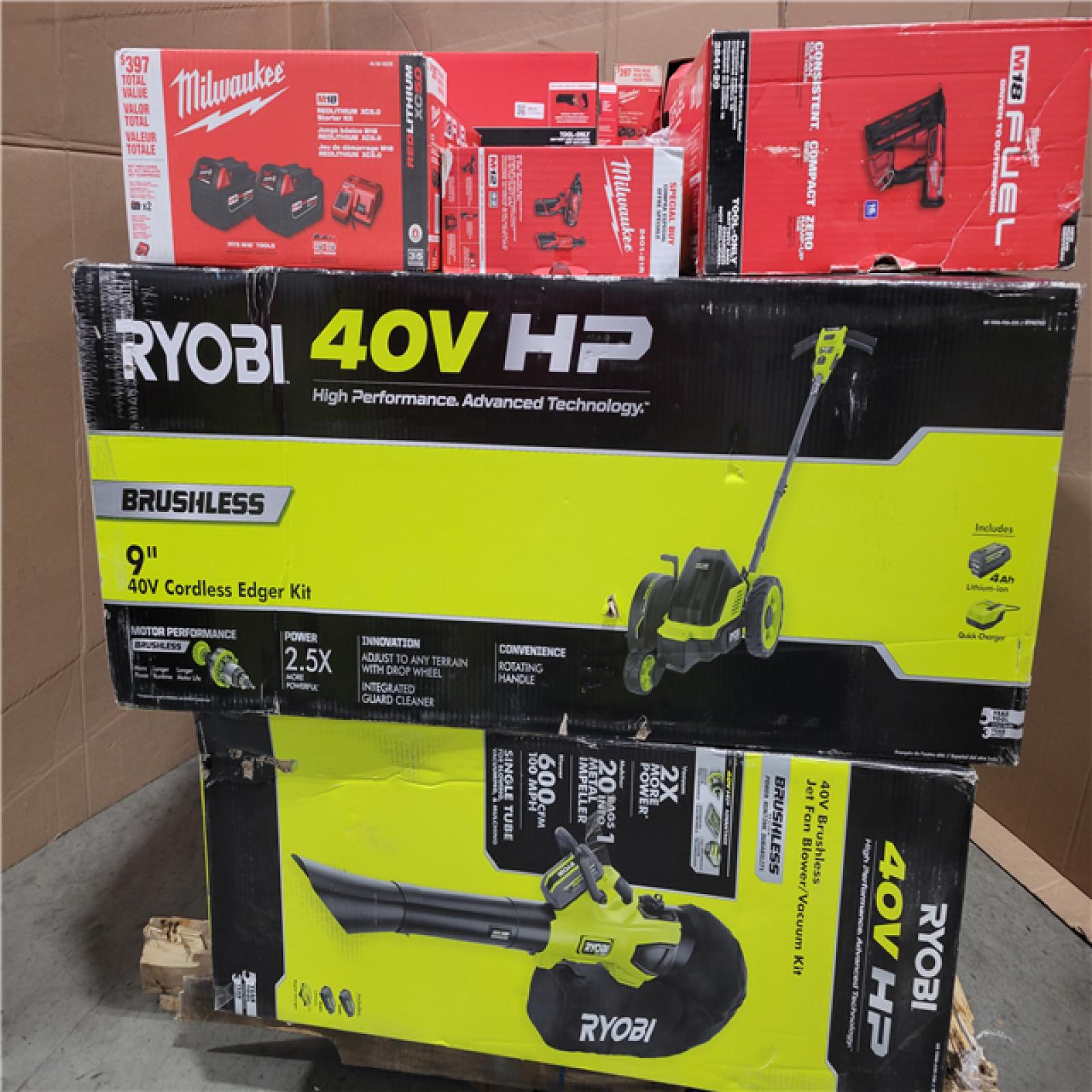 CALIFORNIA AS-IS TOOL PALLET