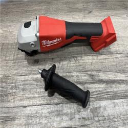 AS-IS Milwaukee 18V Lithium-Ion Brushless Cordless 4-1/2 in./5 in. Grinder w/Paddle Switch (Tool-Only)
