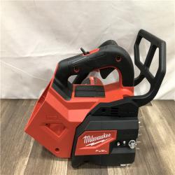 AS-IS Milwaukee  FUEL 14 in. 18V Lithium-Ion Brushless Cordless Battery Top Handle Chainsaw (Tool Only)