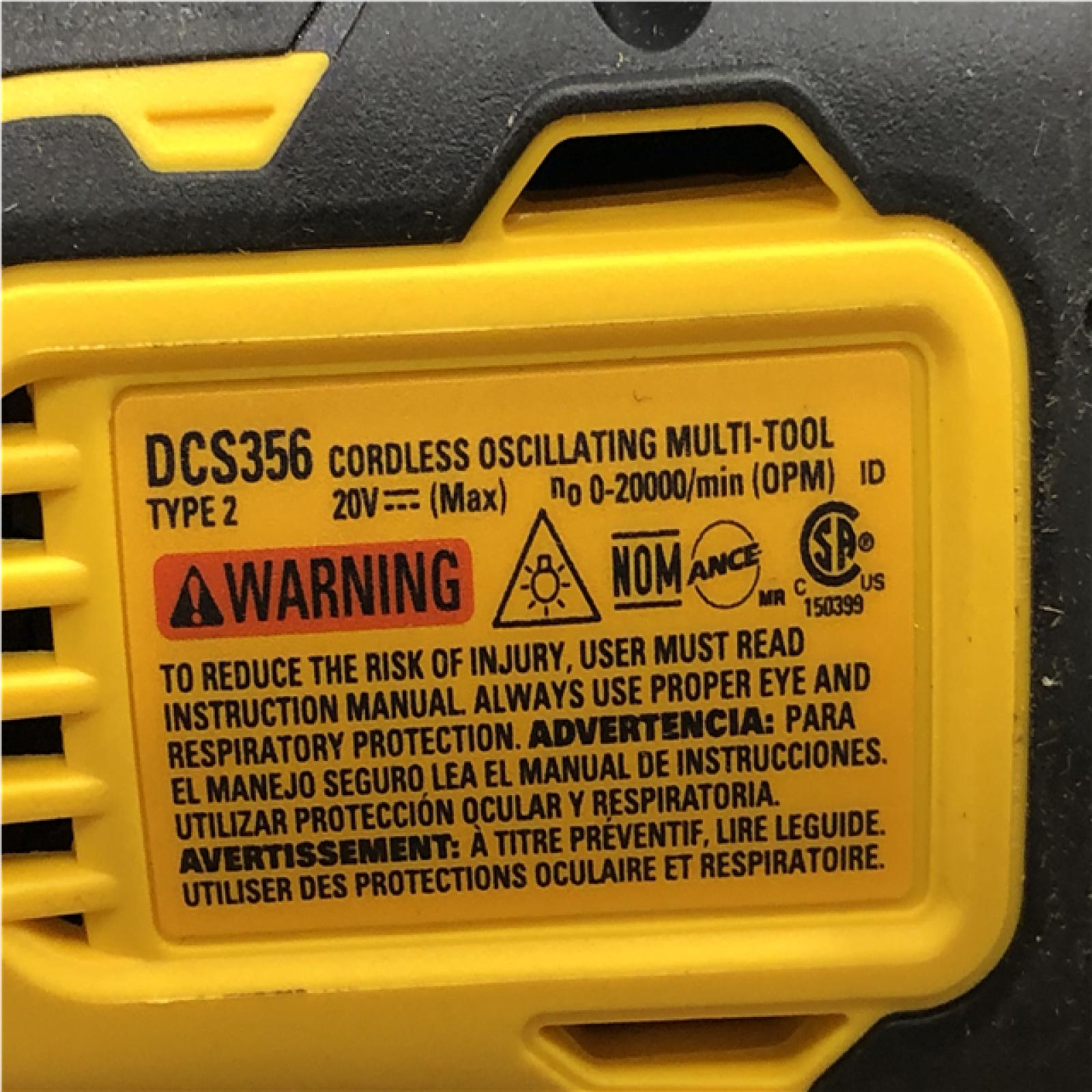 AS-IS DCS356M1 Tool Dewalt Kit 4AH  Lithium Battery...and Battery Charger