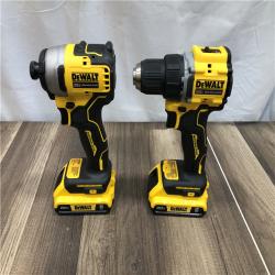 AS-IS DEWALT ATOMIC 20-Volt MAX Lithium-Ion Cordless Combo Kit