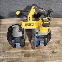HOUSTON LOCATION - AS-IS DEWALT 20-Volt MAX 3-3/8 in. Cordless Brushless Bandsaw (Tool-Only)