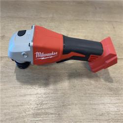 AS-IS Milwaukee 18V Lithium-Ion Brushless Cordless 4-1/2 in./5 in. Grinder w/Paddle Switch (Tool-Only)