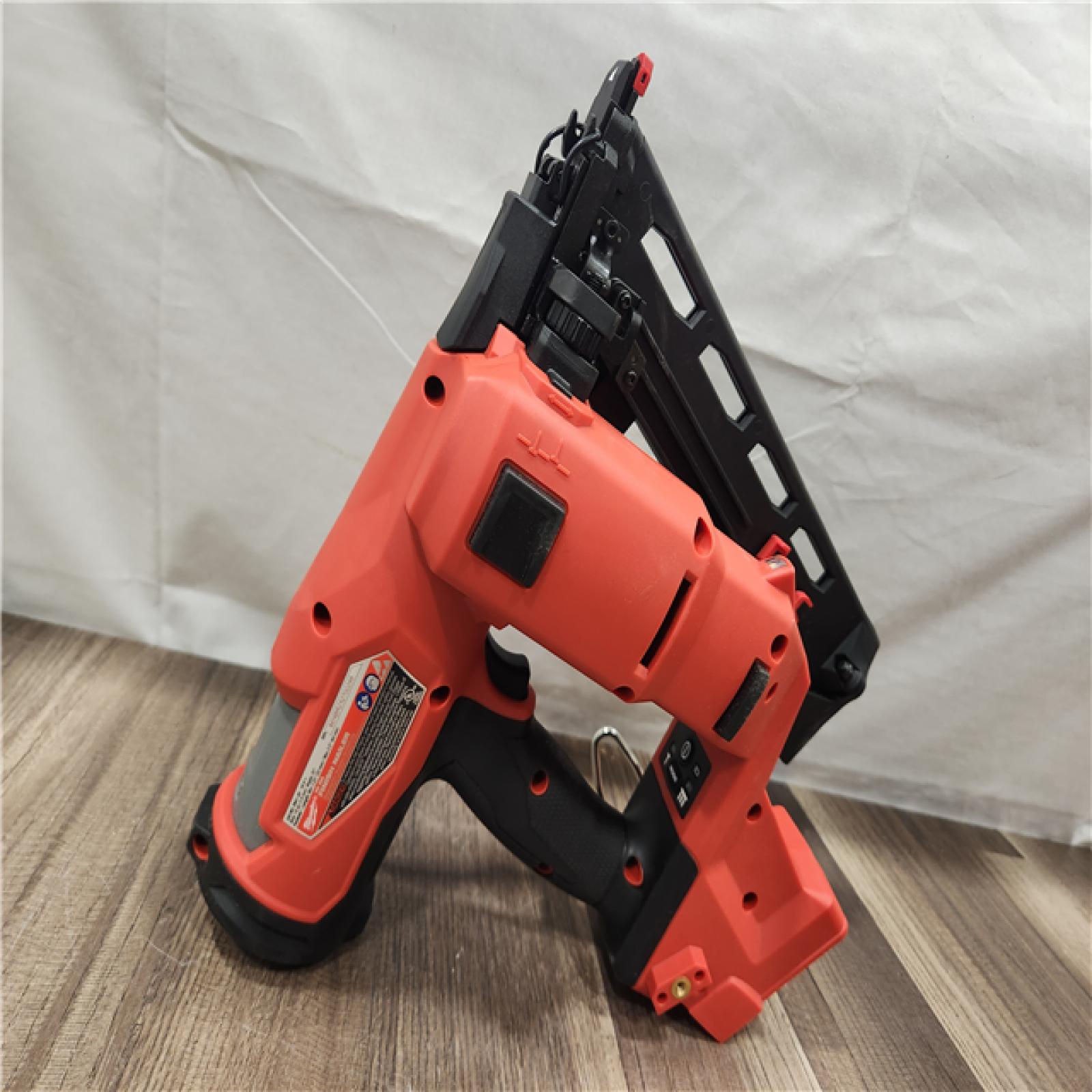 AS-IS- Milwaukee 18V Cordless Gen II 16 Gauge Angled Finish Nailer (Tool Only)