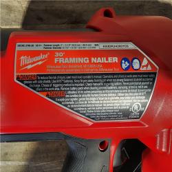 HOUSTON LOCATION - AS-IS M18 FUEL 3-1/2 in. 18-Volt 30-Degree Lithium-Ion Brushless Cordless Framing Nailer (Tool-Only)
