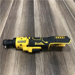 AS-IS DEWALT 20V MAX 1/4 in. Cordless Ratchet (Tool-Only)