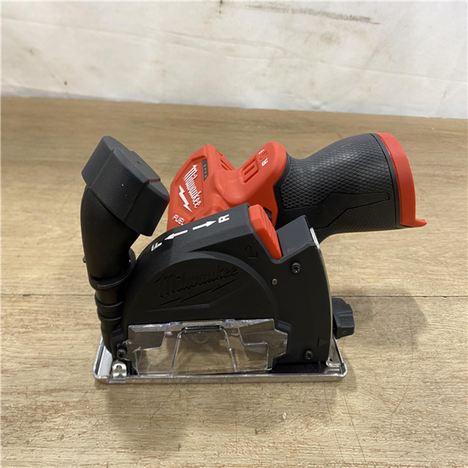 AS-IS Milwaukee FUEL 12V Lithium-Ion Brushless Cordless 3 in. Cut Off Saw (Tool-Only)