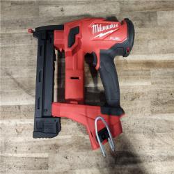 HOUSTON LOCATION - AS-IS Milwaukee  FUEL 18-Volt Lithium-Ion Brushless Cordless 18-Gauge 1/4 in. Narrow Crown Stapler (Tool-Only)