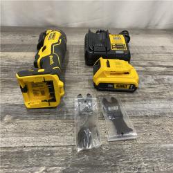 AS-IS DEWALT ATOMIC 20V MAX Cordless Brushless Oscillating Multi Tool Kit