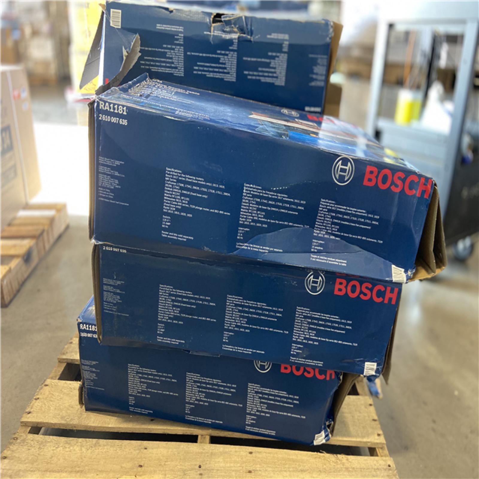 DALLAS LOCATION - Bosch 27 in. x 18 in. Aluminum Top Benchtop Router Table with 2-1/2 in. Vacuum Hose Port  (7 UNITS)