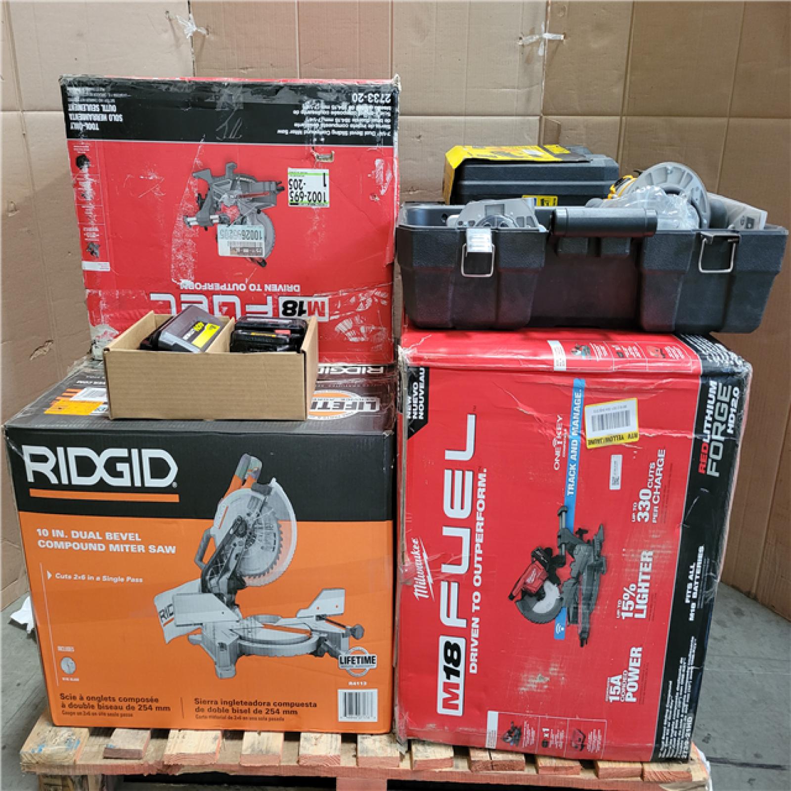 CALIFORNIA AS-IS TOOL PALLET