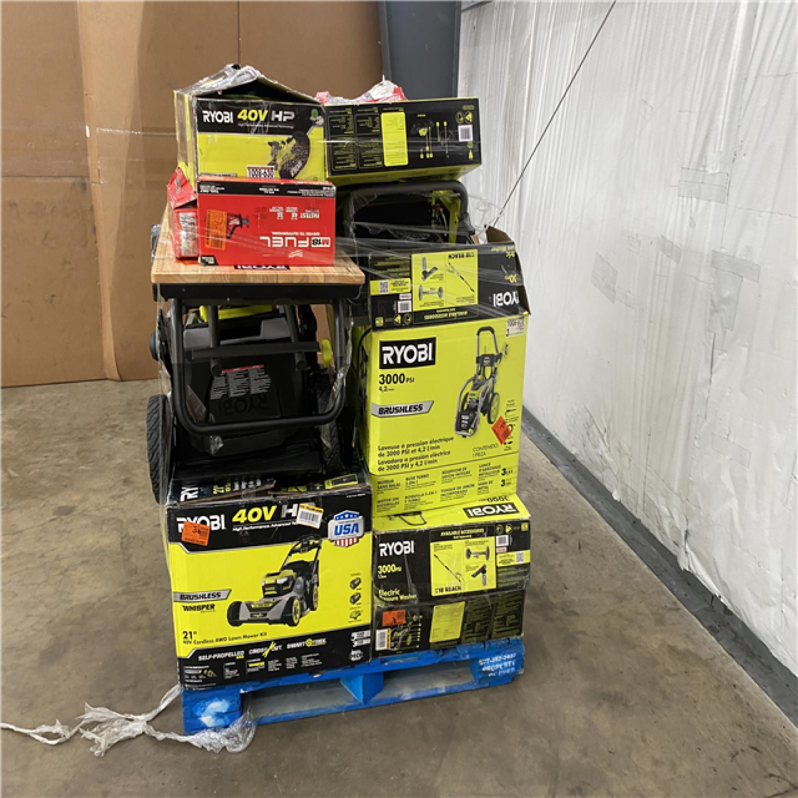 Houston Location AS IS - Tool Pallet